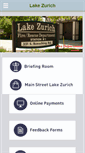 Mobile Screenshot of lakezurich.org